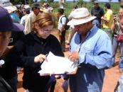 INDERT officials checking land titles
